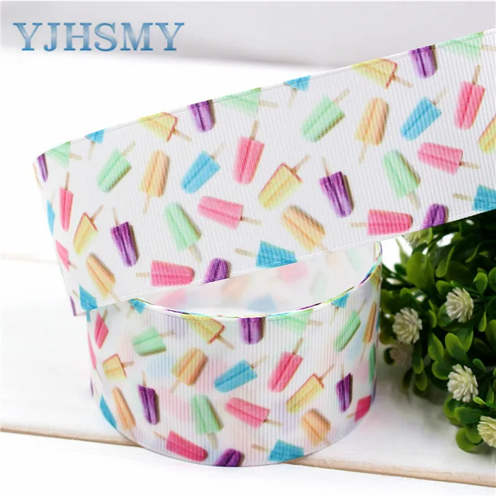 Новинка 173251,5 Ярд/лот 38 мм Цветок Фрукты серии стиль цветные ленты DIY материал, свадебные аксессуары упаковка - Цвет: 3