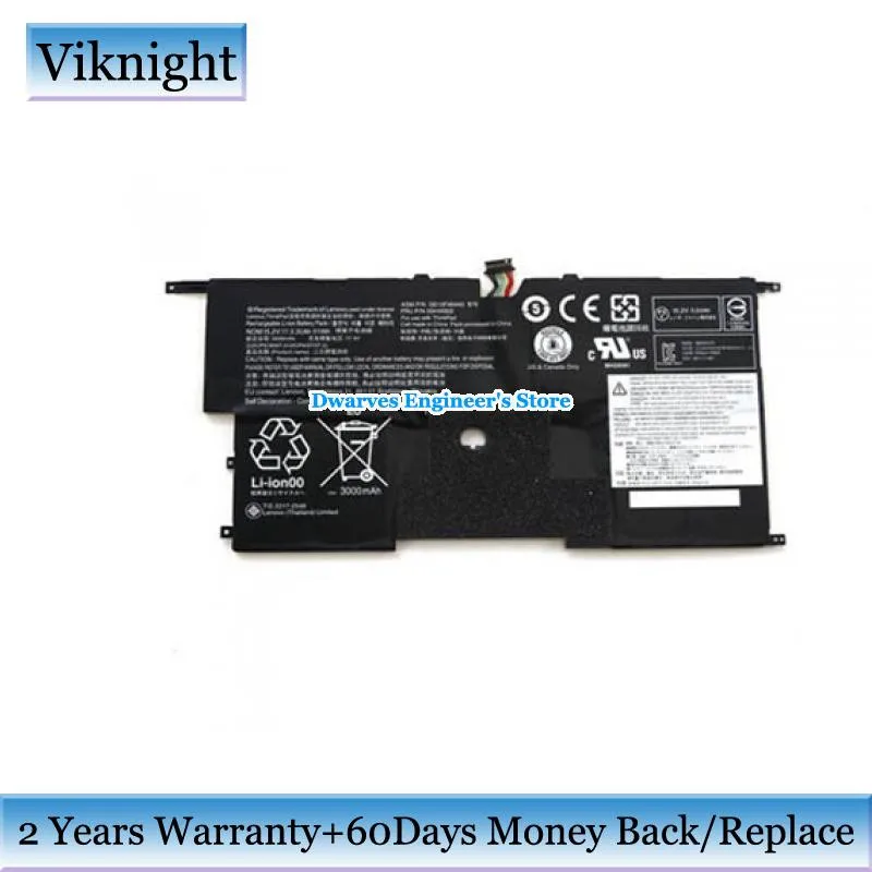 3290 мА/ч 50Wh 00HW003 00HW002 батарея для Lenovo Thinkpad X1 углерода 20BS CT01WW ThinkPad Carbon3 записная