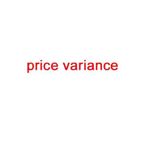 

1 USD of price variance for the product, no other use.