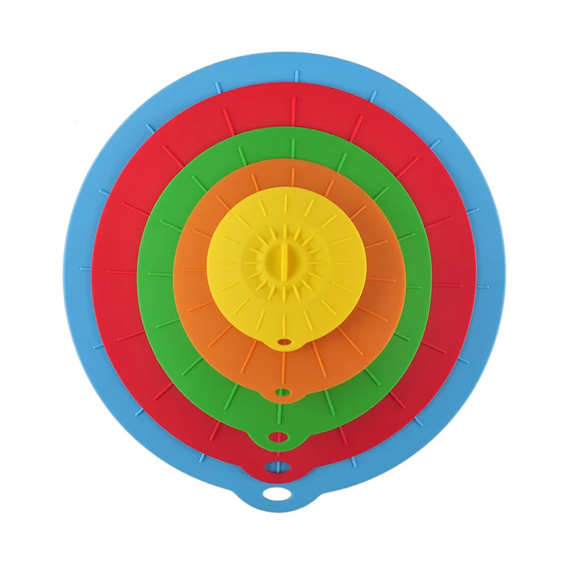 Силиконовая крышка обертывание-чаша крышка горшок-силиконовый Саран еда эластичный чехол сковорода кухонные вакуумные крышки герметик Многофункциональные кухонные принадлежности