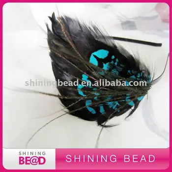 

fashion feather headband + 2014 new design+free shipping+fast delivery