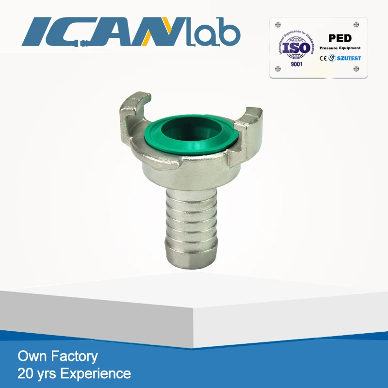 

10pcs German Type SS Stainless Steel 304 1" Geka Coupling / GK Coupling