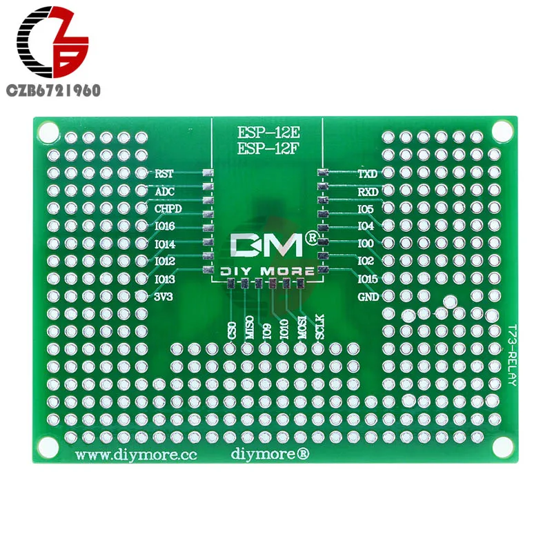 Универсальная двухсторонняя оловянная плата 5 см * 7 5*7 wi fi ESP8266 для печатной платы