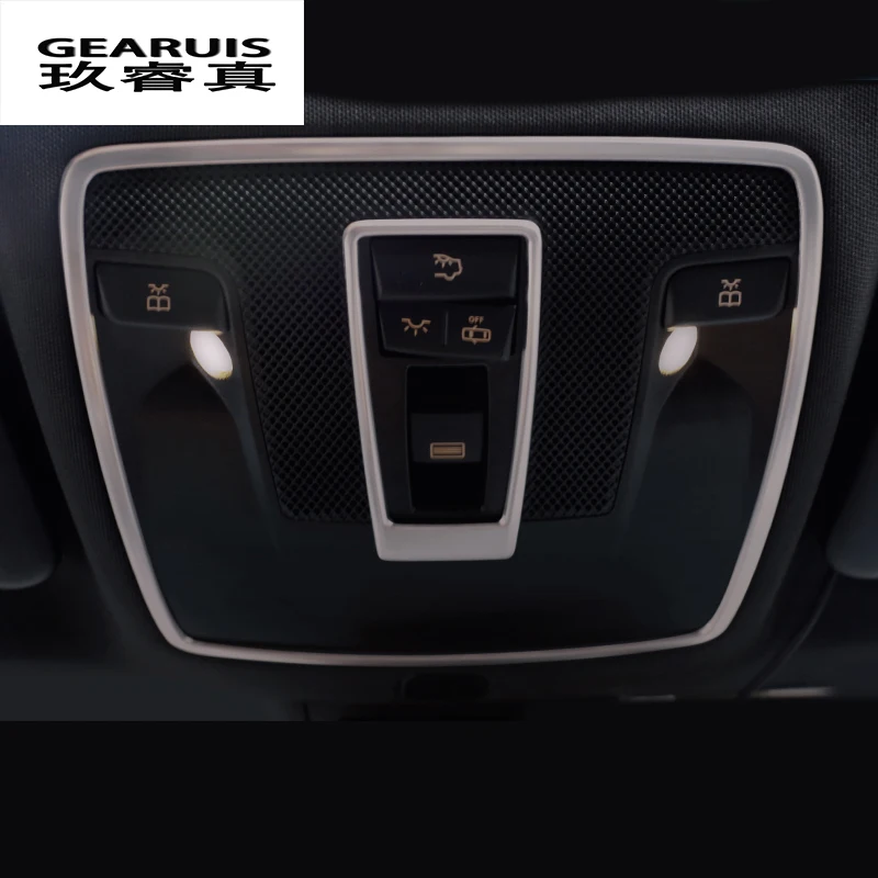 

Car Reading lamp frame decorative covers dome light trim strip 3D sticker for Mercedes Benz GLA CLA B class A180 200 260 Refit