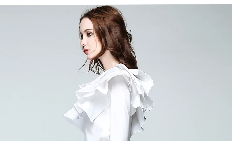  Long Sleeve Blusas Sexy Strapless  (25)