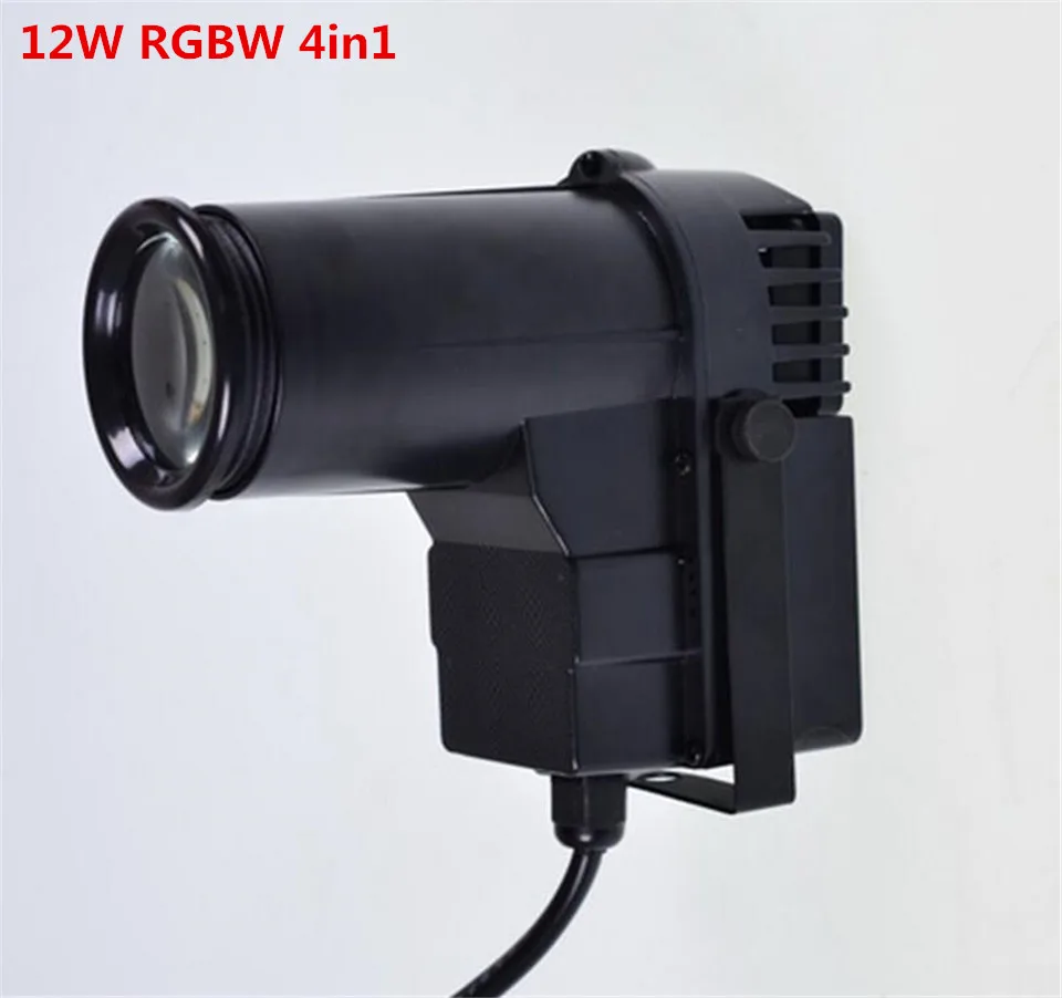 CREE 10 Вт RGBW 4 в 1 DJ сценический точечный эффект led pinspot DMX 512 управление мини прожектор