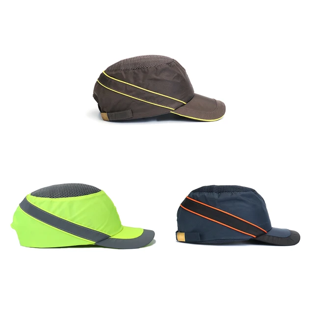 Fashion Sunscreen Cap Work Safety Helmet Breathable Security Anti-impact Light Weight Construction Helmet Self Defense Weapons