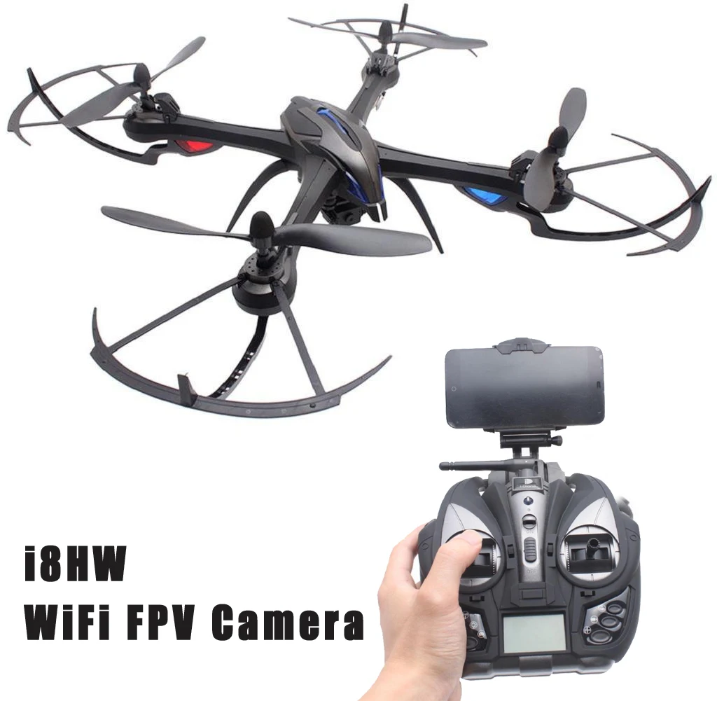 EBOYU(TM) Yizhan i8HW 2.4GHz 4CH 6 Axis Gyro RC Quadcopter Air Press Altitude Hold Compass with FPV 0.3MP WiFi Camera EBOYU(TM) Yizhan i8HW 2.4GHz 4CH 6 Axis Gyro RC Quadcopter Air Press Altitude Hold Compass with FPV 0.3MP WiFi Camera