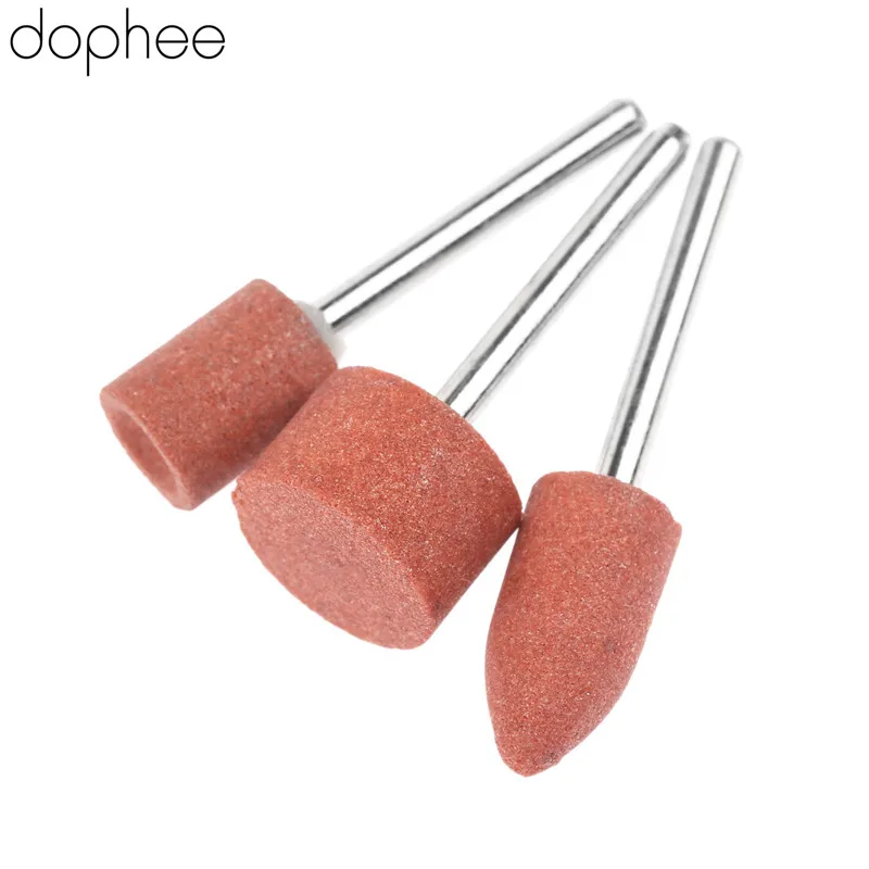 Dophee Dremel Аксессуары 3 мм хвостовик Шлифовальная головка для DIY