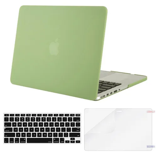 MOSISO ноутбук матовая поверхность чехол для ноутбука Macbook Air 13 Pro 13 retina A1502 выпуск 2013 Тетрадь заменить для переноски Чехол - Цвет: Chartreuse