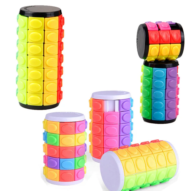 

Tower Cube Fidget Speed Hand Cube X-Cube Colorful Three Layer Five Layer Seven-layer Magic Tower Creative Puzzle Toy for Chidren
