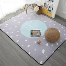 INS Европейский плотный мягкий игровой коврик для детской комнаты современные коврики для спальни большие розовые ковры для ползания для гостиной 120x180 см