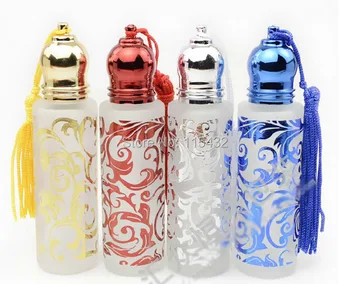 

Factory Price FREE 100pcs 5ml Travel Refillable Roller Ball Roll on Ball Glass essence oil Perfume Empty Bottle + Pipette PB59