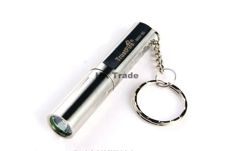 TrustFire mini-03 200Lm CREE XPG-R5 из нержавеющей стали светодиодный мини-светильник фонарь брелок 10440/AAA батарея светильник