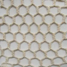 INS Горячая сотовая сетка Хлопок Сетчатая Французская ткань классическая плетеная трикотажная сетка ткань модный лоскутный шарф с шитьем ткань