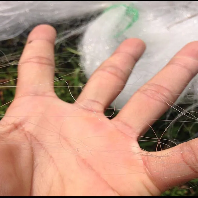 super network H1.2m*L60M 3layer 2cm-4cm mesh fish trap sticky fishing net red de pesca floating net fishing network visnet
