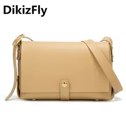 DikizFly кожаная сумка кольцо Карамельный цвет сумки женские кошелек известный дизайнер Crossbody плеча сумки bolsa
