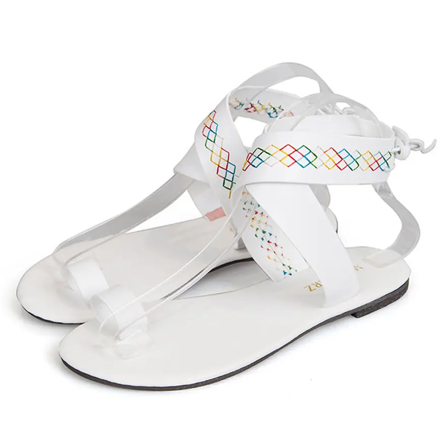 

JAYCOSIN Women Sandal Shoes Ladies Summer Fashion ShoseFor Women And Girls's Fashion Rome Slip-On Breathable Non-slip Shoes jun4