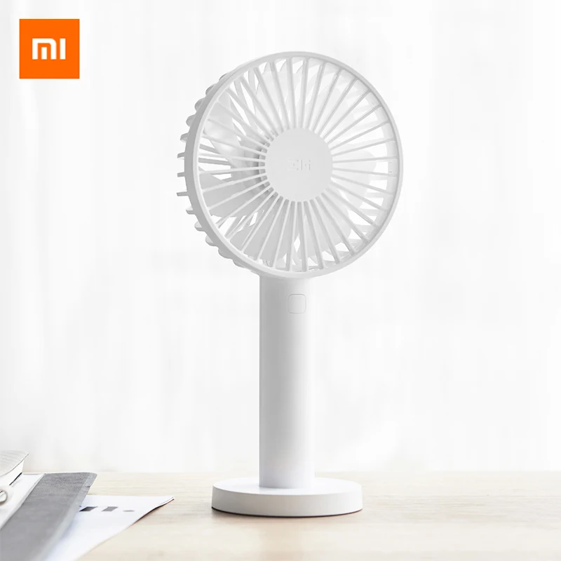 

Xiaomi Youpin ZMI Handheld Portable Fan 3350mAh battery Three-speed wind speed adjustable Detachable base Micro-USB data cable