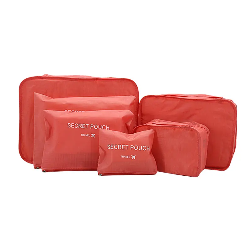 

1 Set Travel Storage Bag High Capacity Clothes Tidy Pouch Luggage Organizer Portable Container Waterproof Travel Organizer