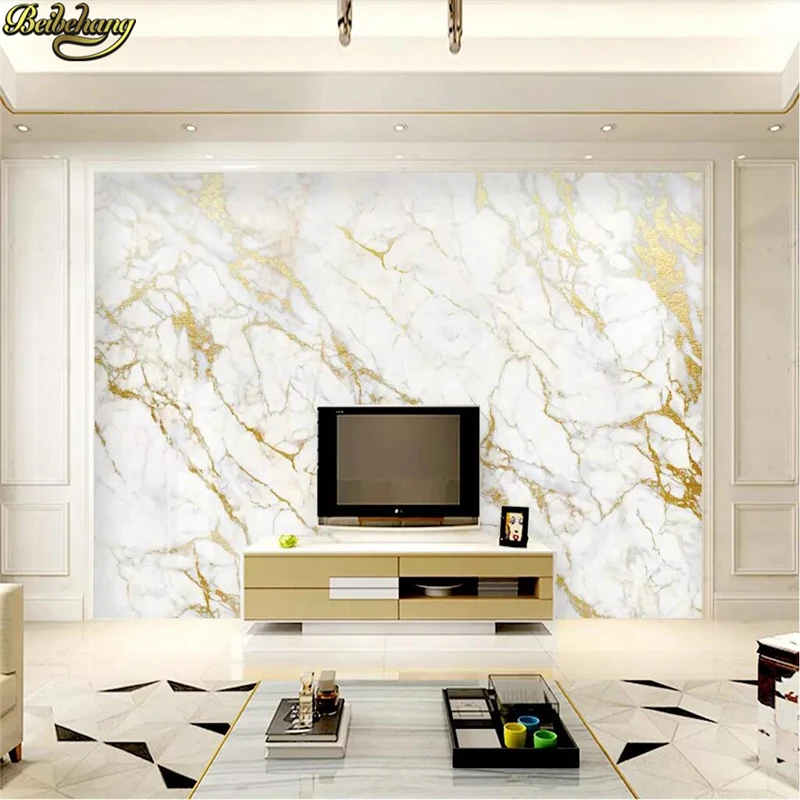 Beibehang пользовательские обои росписи золотой шелк джаз белый мрамор обои домашний декор обои для гостиной papel де parede