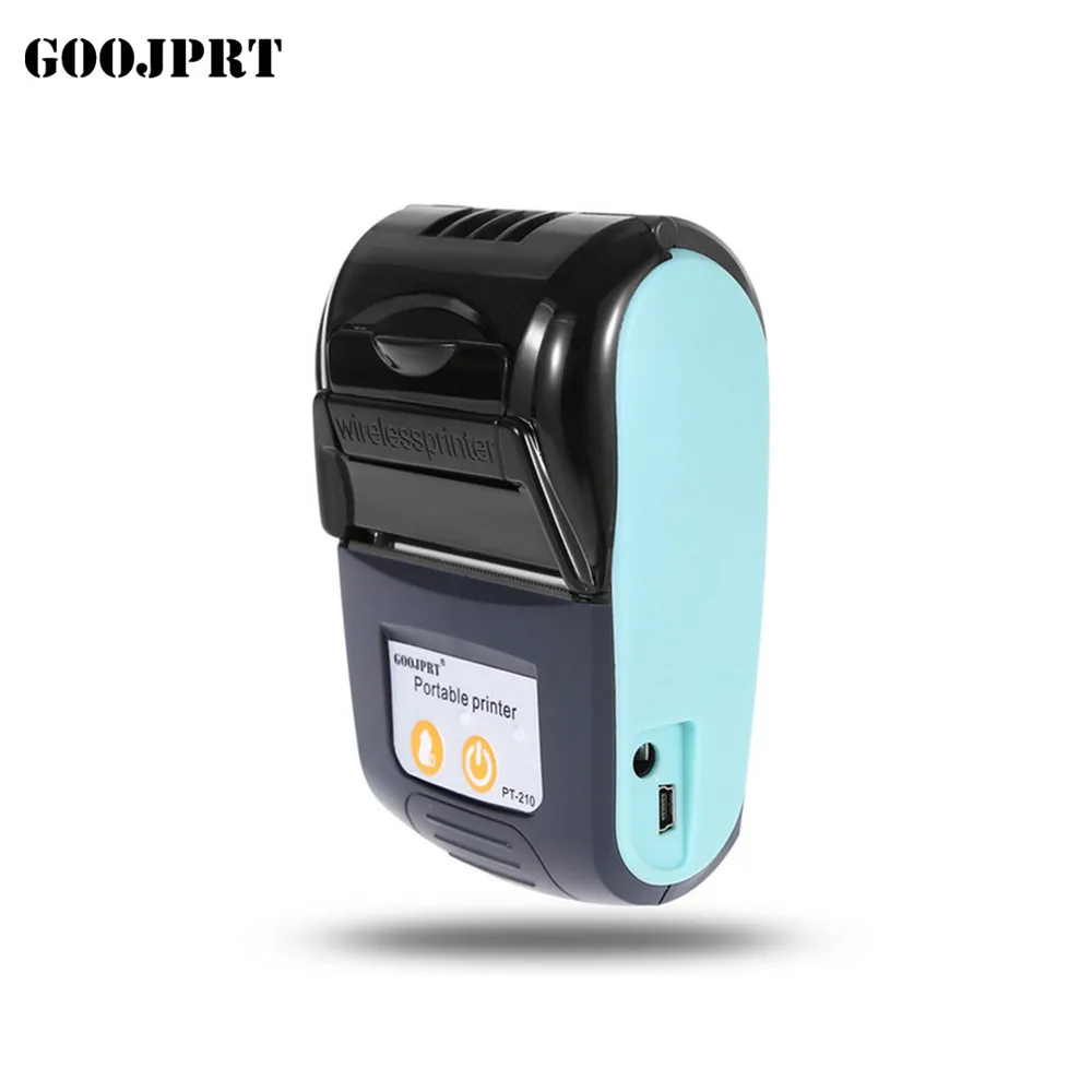 GOOJPRT беспроводной мини 58 мм Bluetooth принтер Портативный Термальный чековый принтер для мобильного телефона Android iOS Windows Pocket Bill