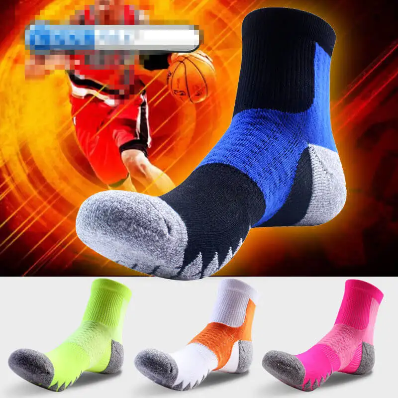 

4pairs Men's Quick Drying Sport Ankle Socks Breathable Cotton Sock Multi-Type Cycling Bowling Camping Hiking Sock 4 Colors