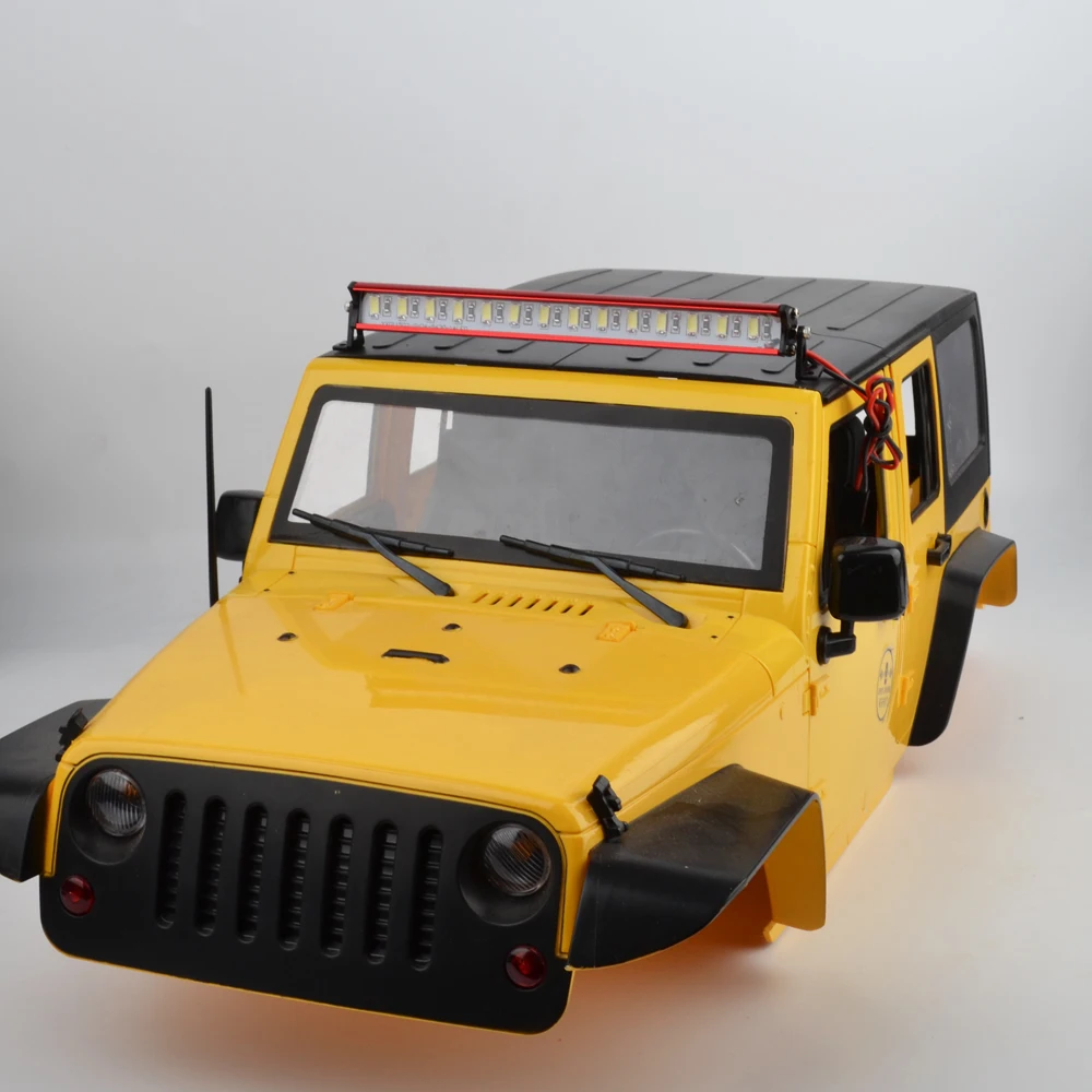 

1/10 RC Crawler Metal 14 LED Light Bar Kit For 1/10 Scale Remote Control Models TAMIYA CC01 Axial SCX10 RC4WD D90 D110 90046