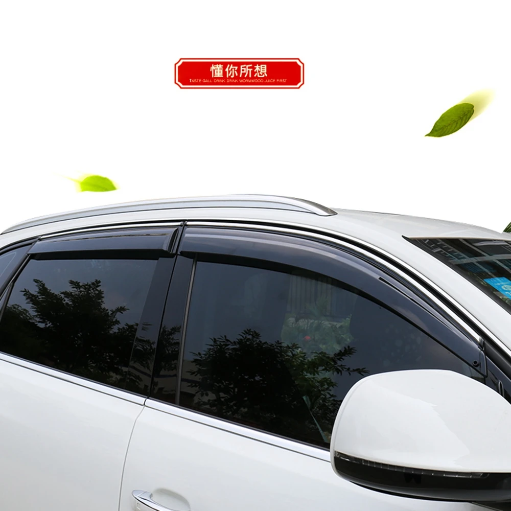 MONTFORD для Audi Q3 2012 2013 2014 2015 2016 2017 Окно Visor Vent Shade дождь солнца ветра гвардии