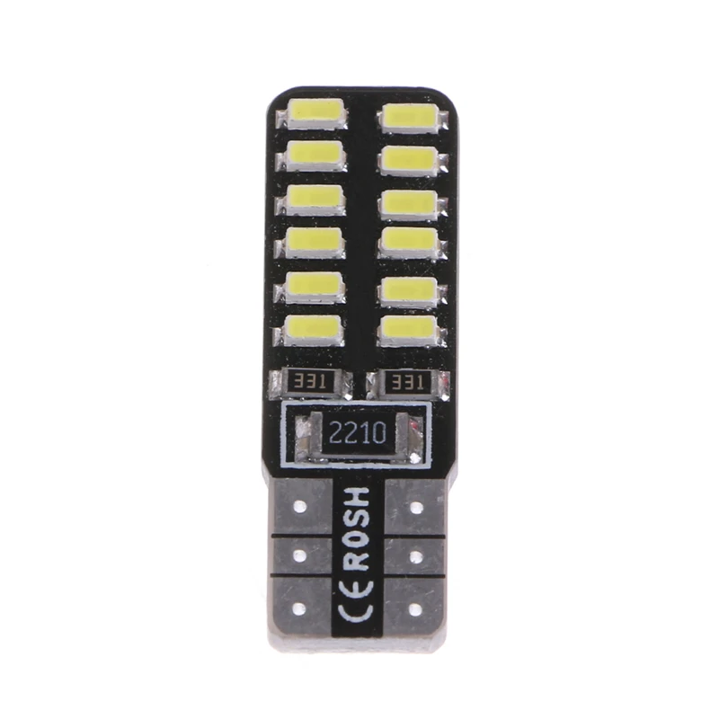 1 шт. Canbus T10 W5W 3014 SMD 24 светодиодный авто светильник лампочка источника Резервное