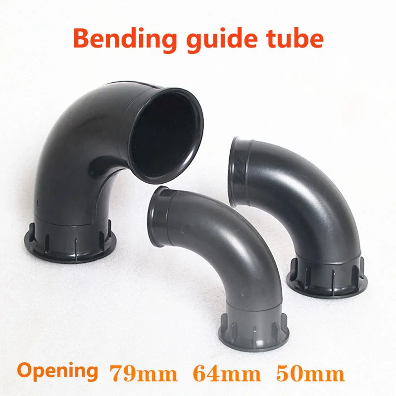 

Speaker Guide Tube Connector Bending Tube Small / Medium / Large Environmental Black ABS Material