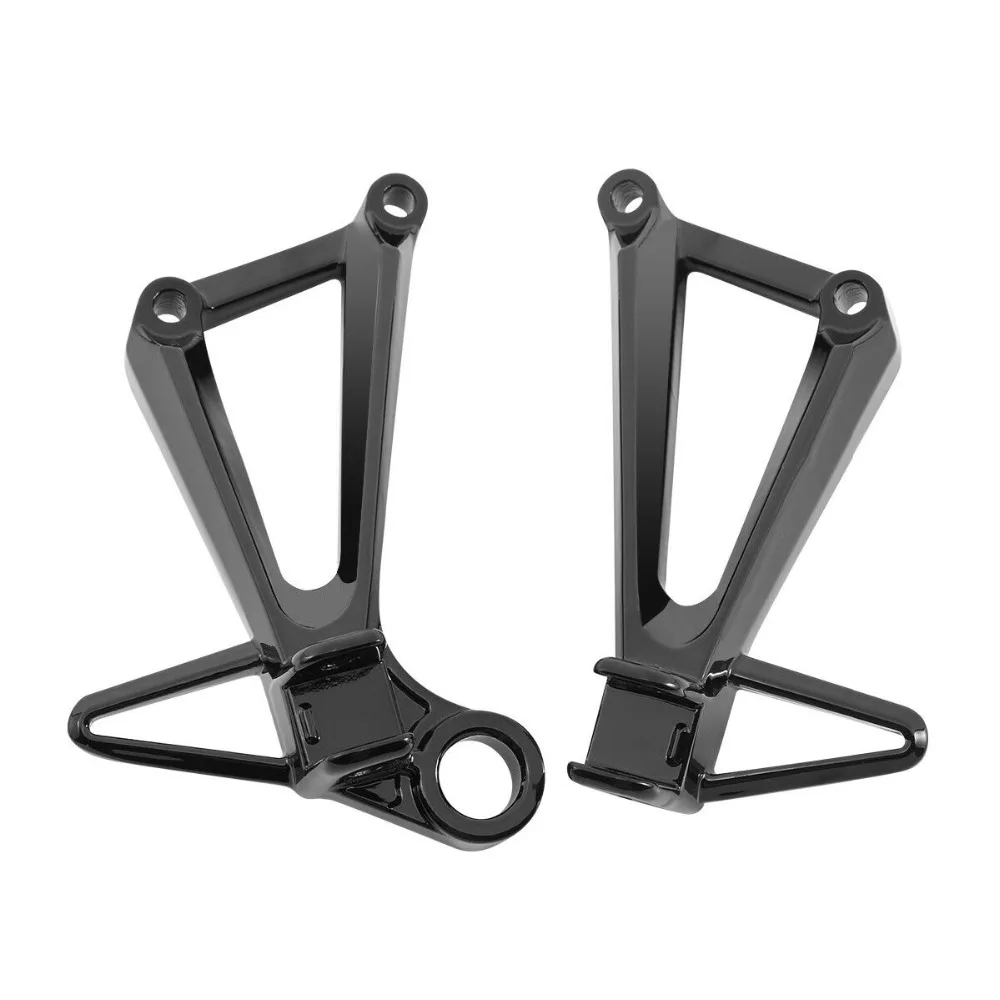 

Aluminum Rear Passenger FootPeg Footrest Bracket Set For YAMAHA YZF R3 YZF-R3 2015-2019 16 17