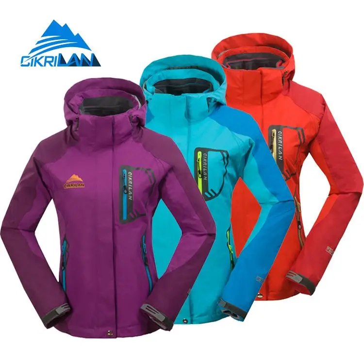 Зимняя женская ветровка 2в1, спортивные пальто, походная, уличная куртка, женская, водостойкая, для скалолазания, рыбалки, катания на лыжах, куртки