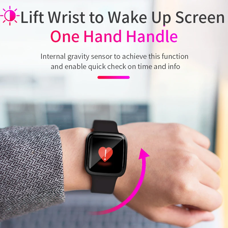 Focussmart H108 Смарт Браслет для iOS Android PK Miband 3 Smartband Водонепроницаемый фитнес контроль сна ручные умные браслеты