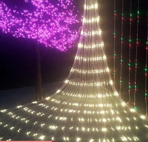 Светодиодная сетчатая лампа 3 м * 2 220 светодиодов|light christmas|outdoor christmaschristmas outdoor |