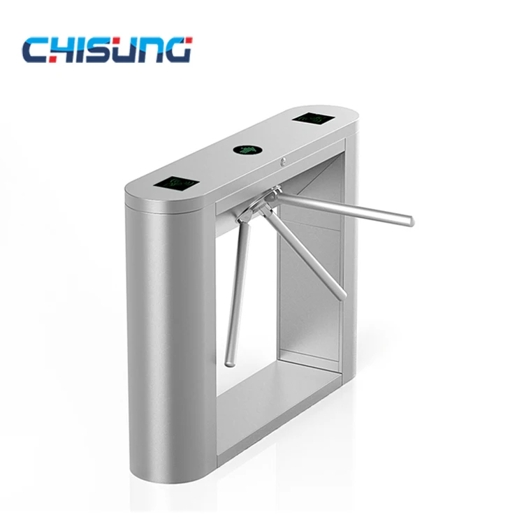 US $700.30 Big DC Brushless Motor Fully Automatic Entrance Turnstile Waist High Tripod Turnstile For Access Control