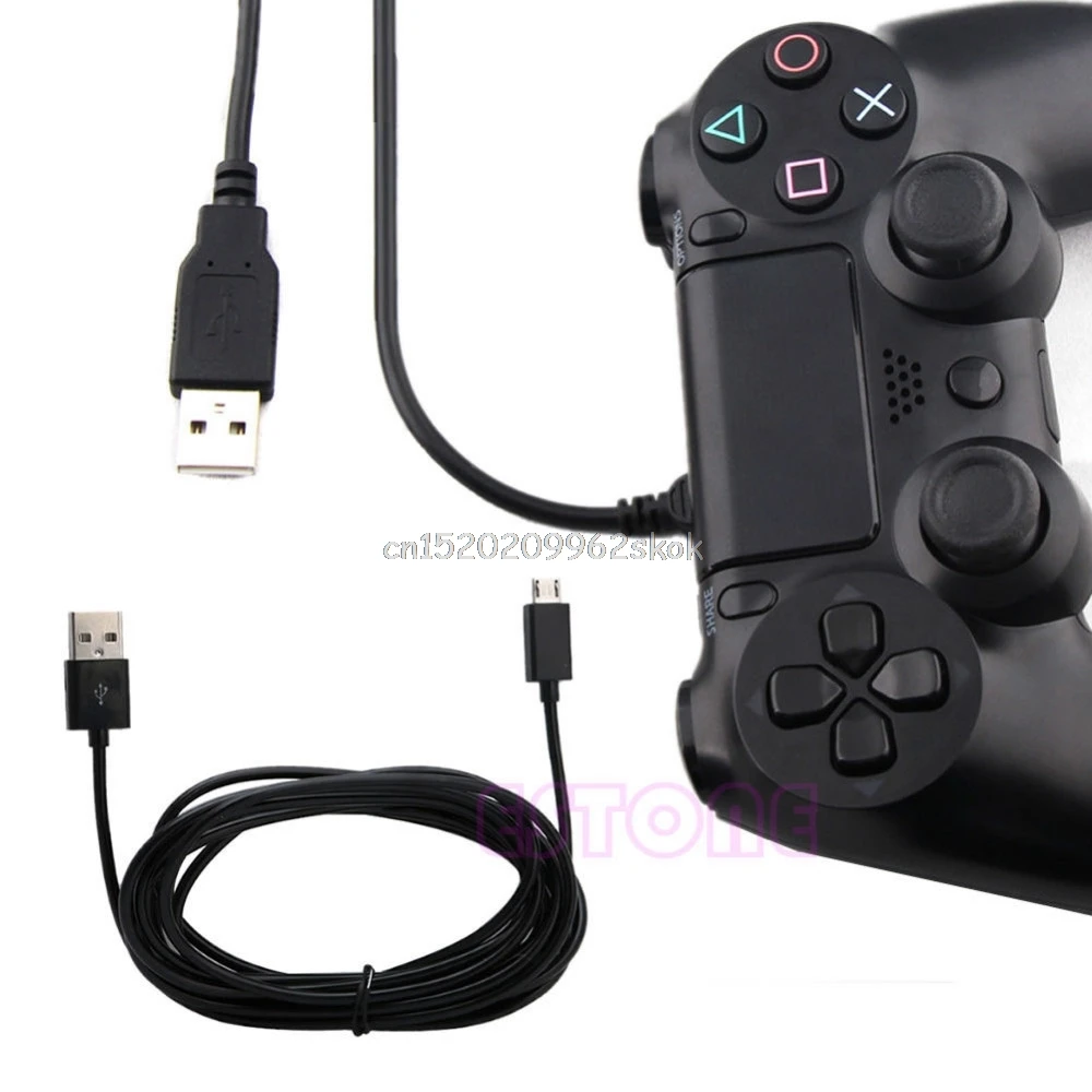 

USB Charge Long 3 Meter Micro Charging Power Cable For PS4 for Xbox One Controllers M23 Dropshipping