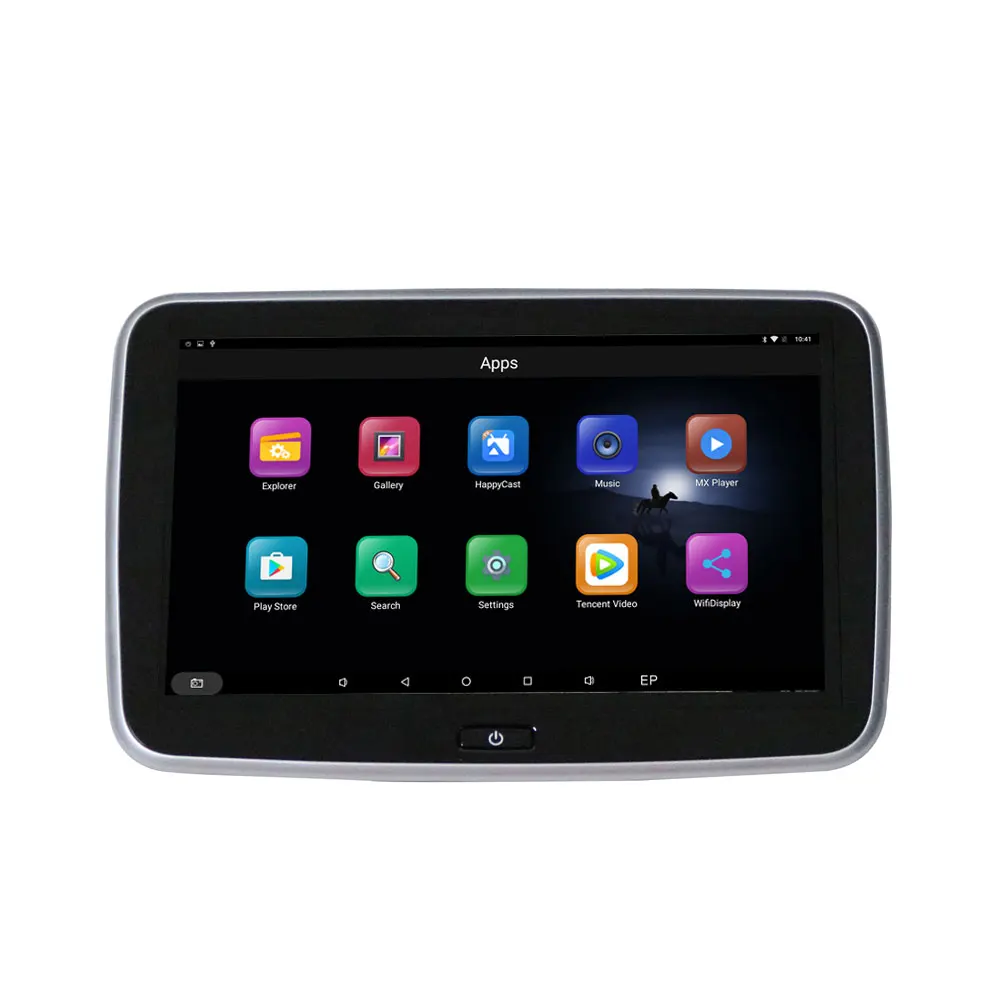 Android Car Headrest Player Screen 10.1 inch IPS HD Monitor WiFi Speaker Bluetooth FM IR transmitter Seat install (2)