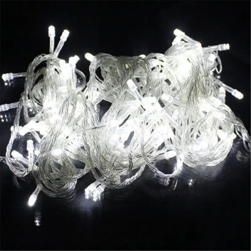 

20M 200 LEDs 110V 220V led string light warm white colorful holiday led lighting Christmas/Wedding/Party/Home Decoration Lights
