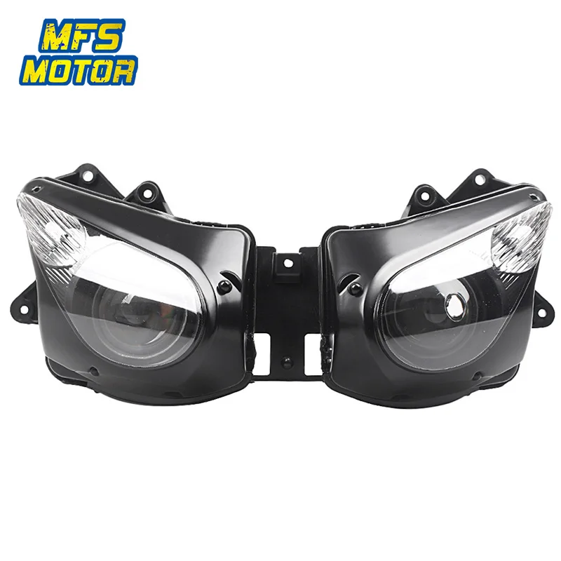 

For 06-07 Kawasaki Ninja ZX10R ZX-10R Motorcycle Front Headlight Head Light Lamp Headlamp Assembly 2006-2007