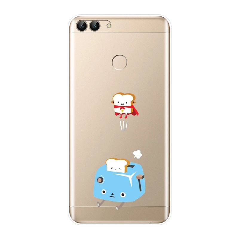 Силиконовый чехол для Huawei P8 P9 Lite Mini 2017 Забавный мягкий накладка с авокадо P20 Pro P10