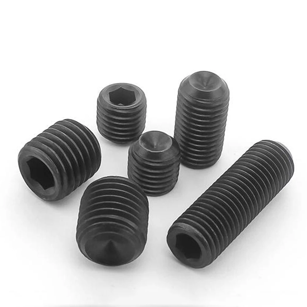 

M2 Grub Screws Steel Set Screws Socket Head Cup Point Bolts Alloy Steel Grade 12.9 DIN916