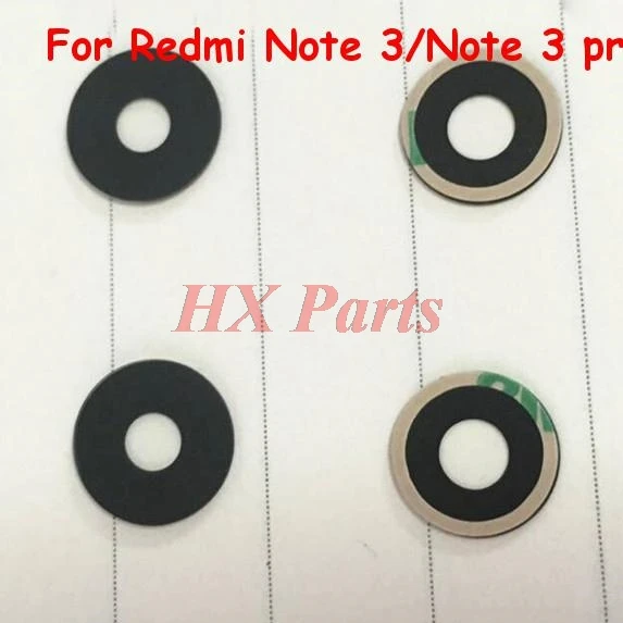 2 PCS Back Rear Camera Glass Lens For Xiaomi Redmi Note 3 / Pro SE Main Cover Replacement Parts | Мобильные телефоны и