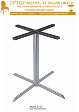 Fashion quality polished Stainless steel coffee table base