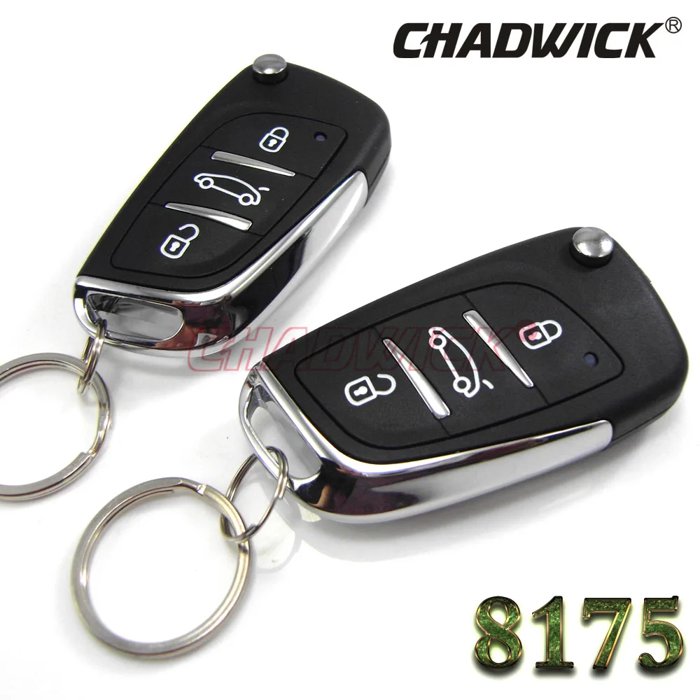 

Security flip key for Citroen Elysee keyless entry system auto control door lock locking unlock CHADWICK 8175 not car alarms