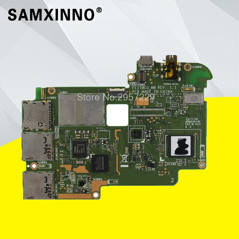 

Tablet motherboard Logic board System Board For Asus FonePad 7 FE170CG 8GB Mobile Phone New Ultra-Stable Fully Tested