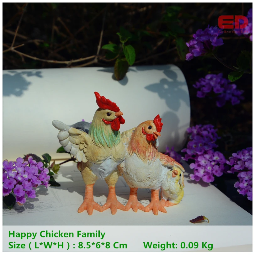 Tagliche Sammlung Tiere Handwerk Huhn Familie Marchengarten