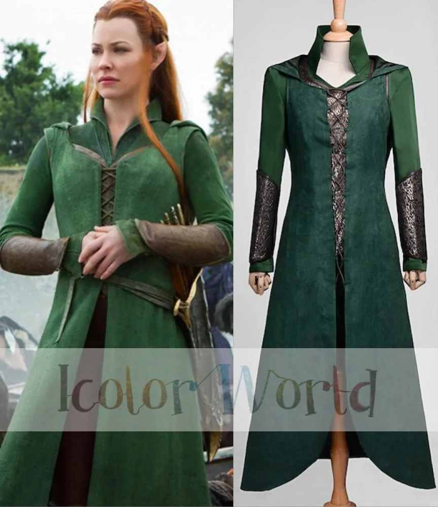 The Hobbit: Desolation of Smaug Tauriel костюм для косплея