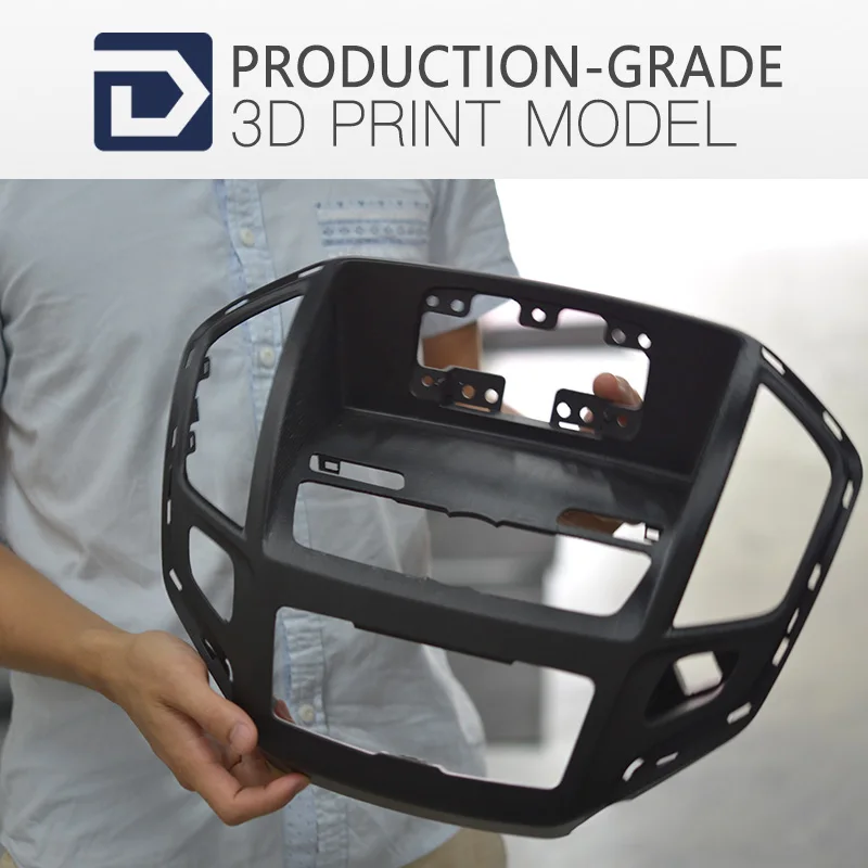 

High Resolution rapid prototyping Car Parts 3d printing service aluminium