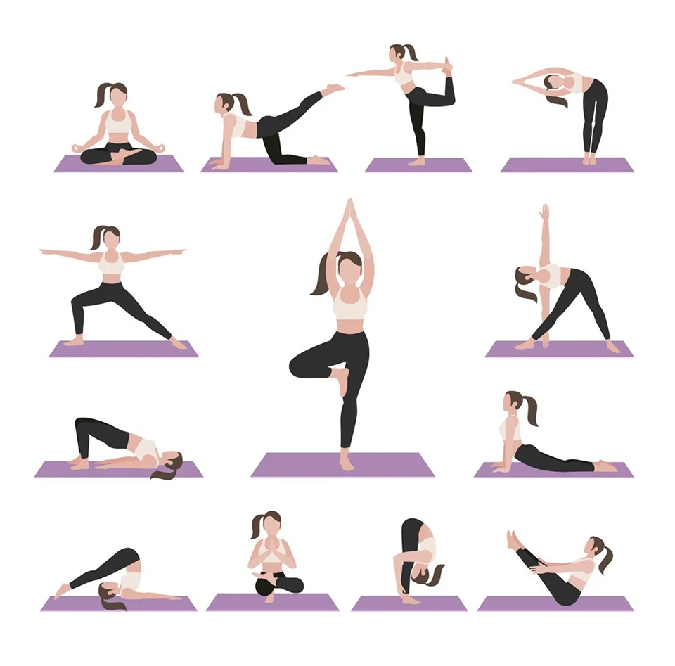 o pilates do exercício da ioga
